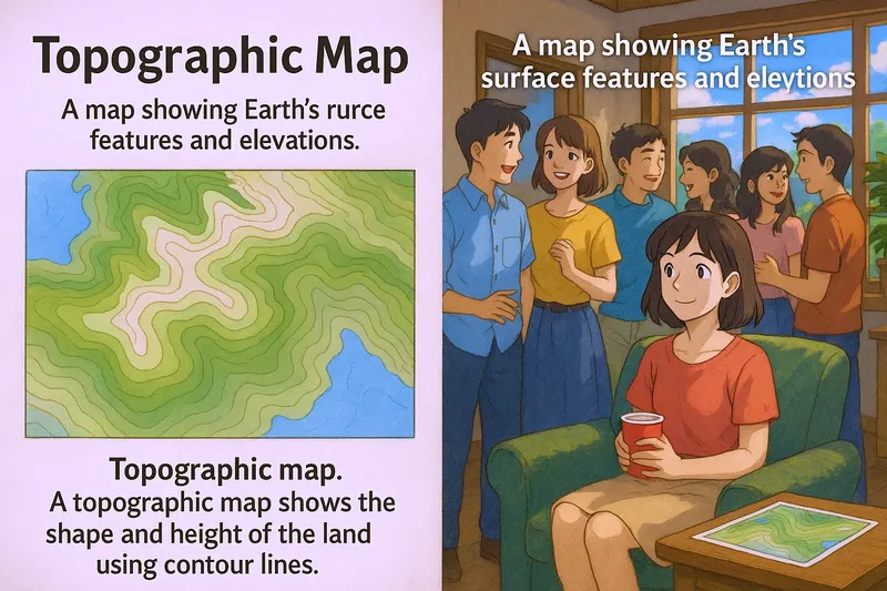 Topographic Map Meaning