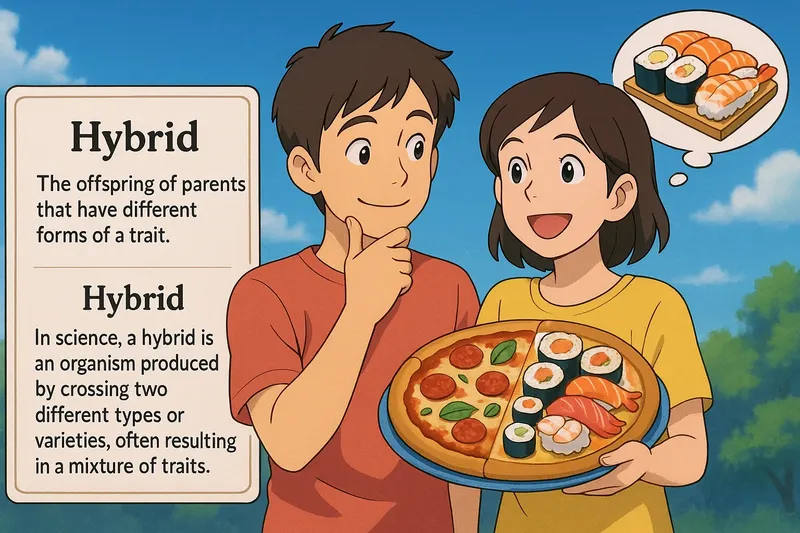 Hybrid Meaning Hybrid Meaning
