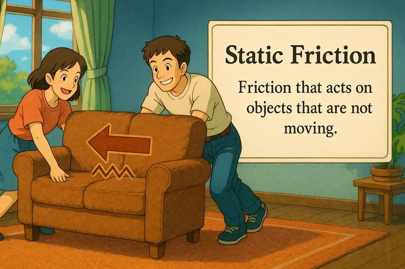 Static Friction Meaning Static Friction Meaning