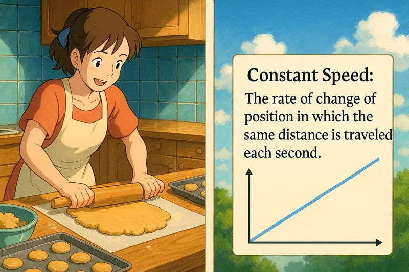 Constant Speed Meaning