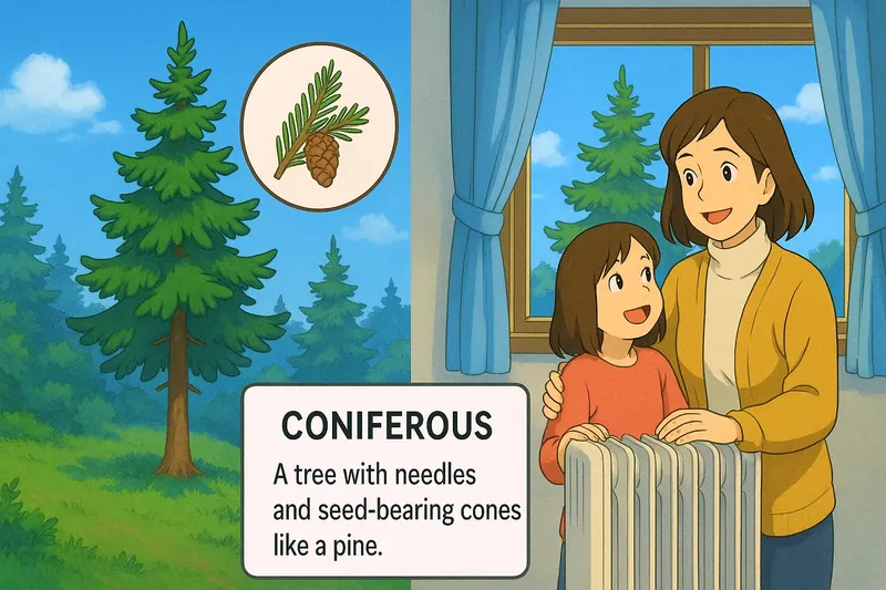 Coniferous Meaning