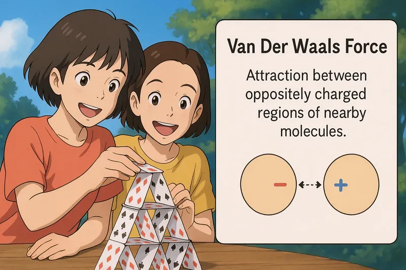 Van Der Waals Force Meaning