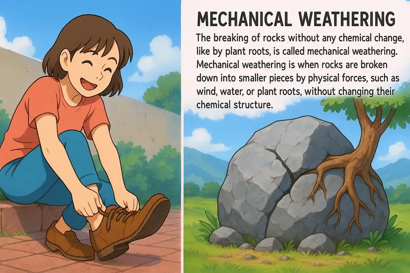 Mechanical Weathering Meaning