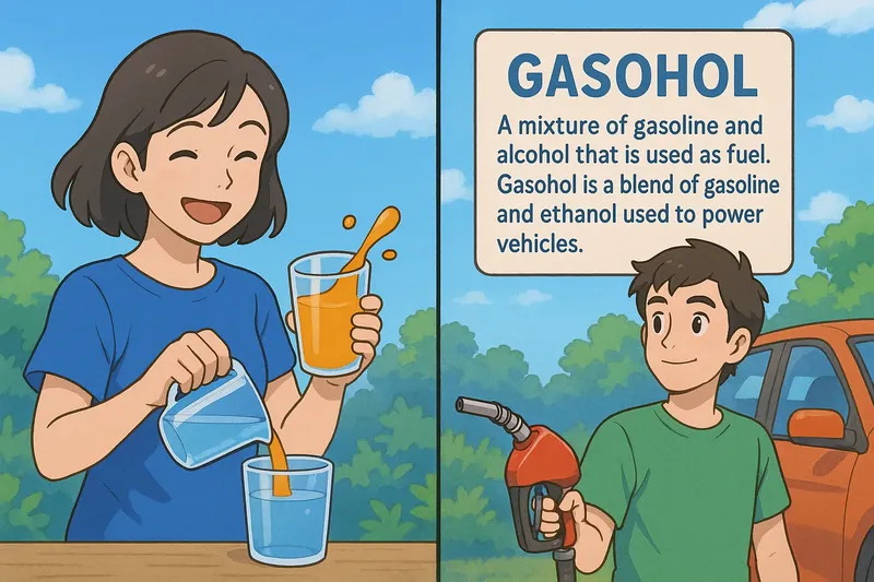Gasohol Meaning