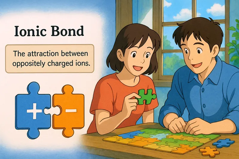 Ionic Bond Meaning