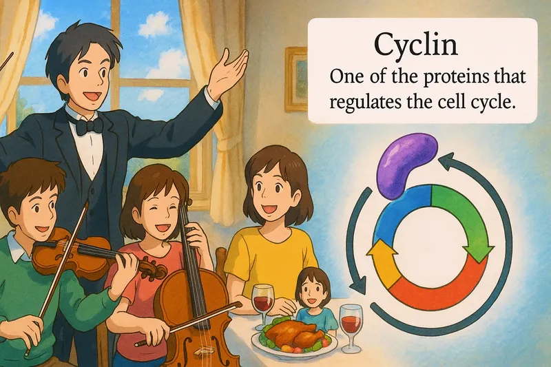 Cyclin Meaning