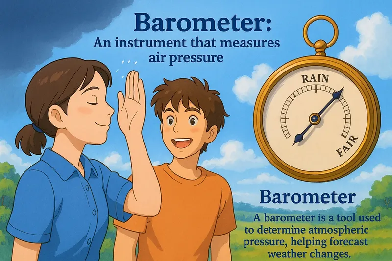 Barometer Meaning
