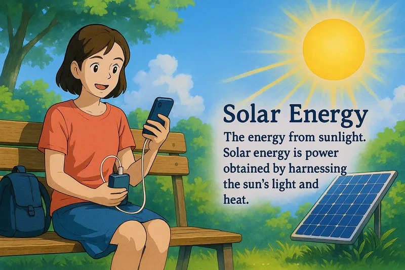 Solar Energy Meaning
