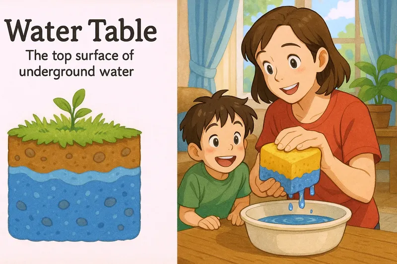 Water Table Meaning