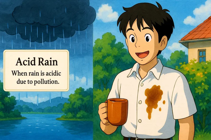Acid Rain Meaning