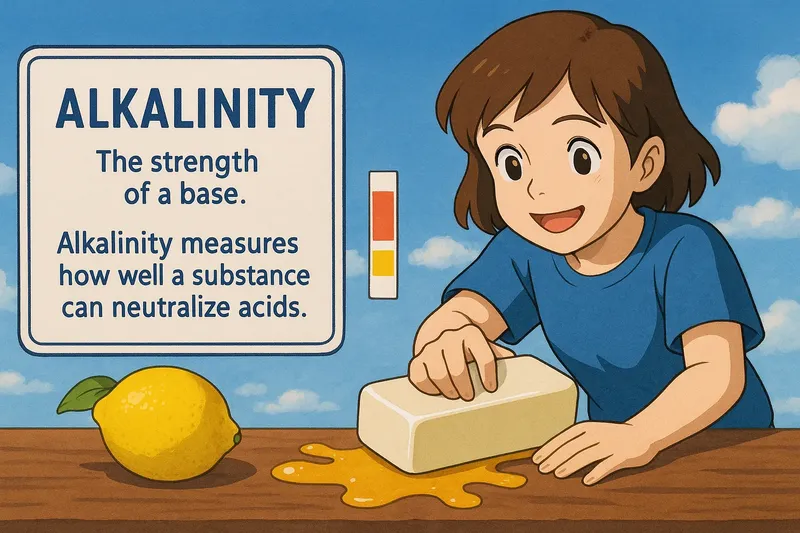 Alkalinity Meaning Alkalinity Meaning