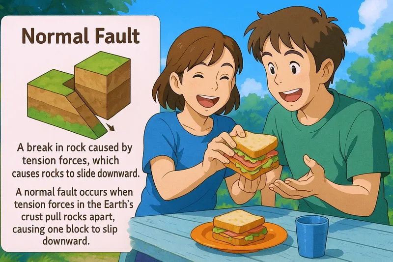 Normal Fault Meaning Normal Fault Meaning