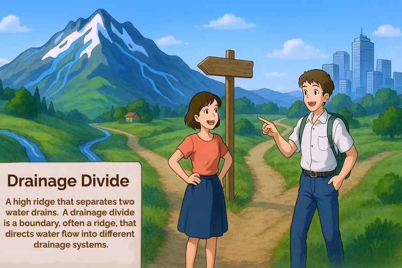 Drainage Divide Meaning Drainage Divide Meaning