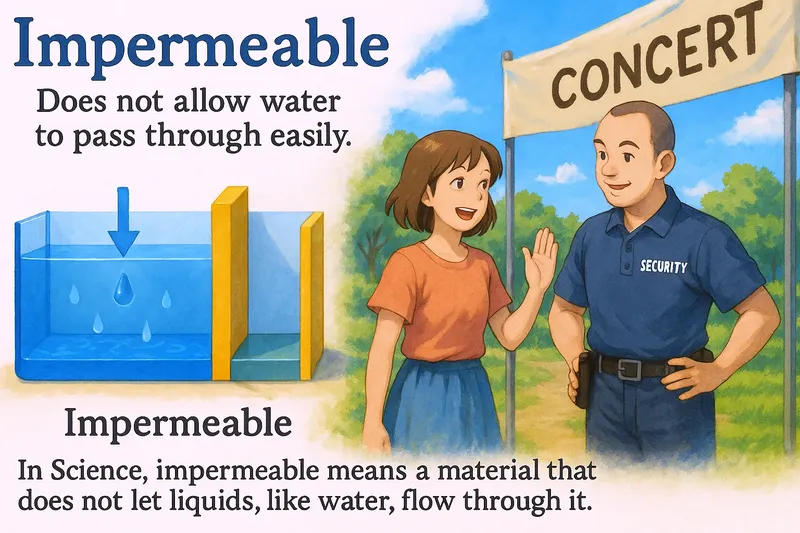 Impermeable Meaning