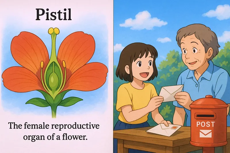 Pistil Meaning