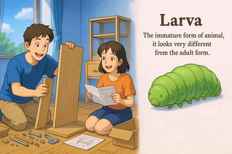 Larva Meaning