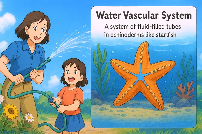 Water Vascular System Meaning