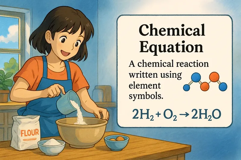 Chemical Equation Meaning