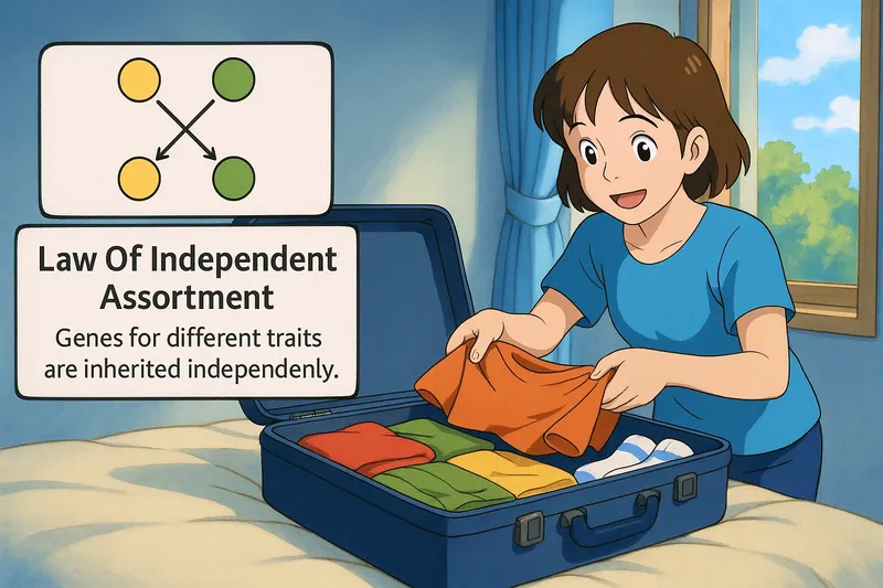 Law Of Independent Assortment Meaning Law Of Independent Assortment Meaning