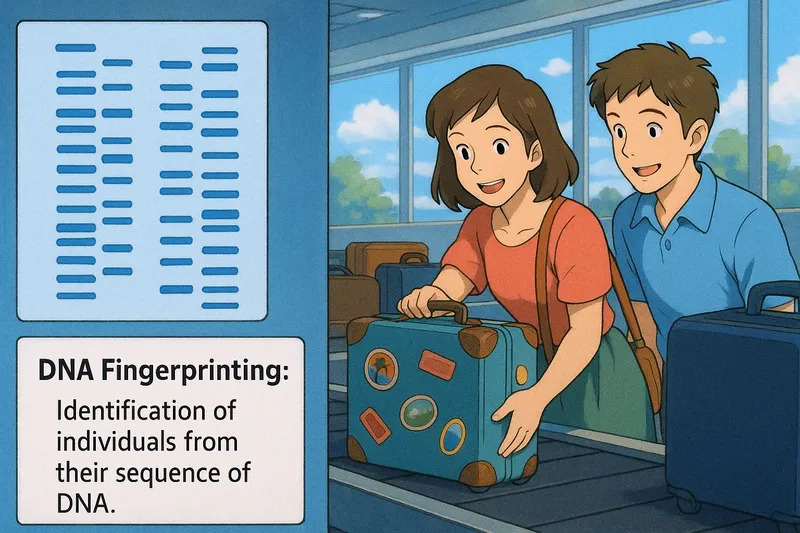 DNA Fingerprinting Meaning