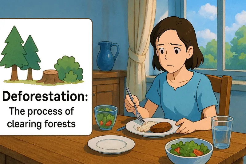 Deforestation Meaning