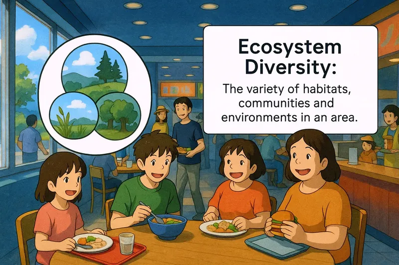 Ecosystem Diversity Meaning