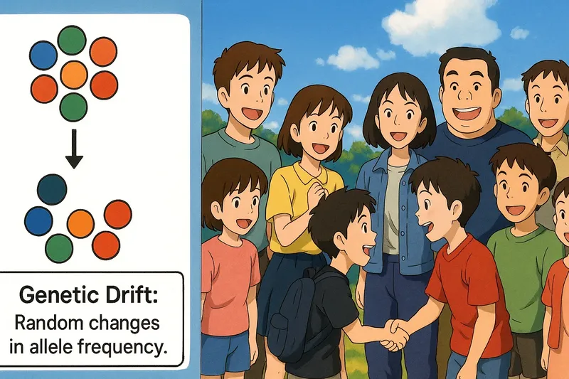 Genetic Drift Meaning Genetic Drift Meaning