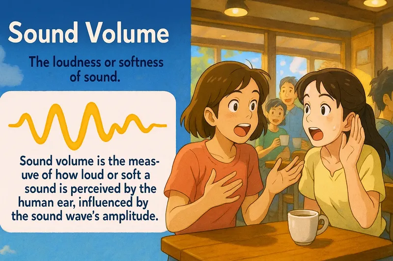 Sound Volume Meaning Sound Volume Meaning