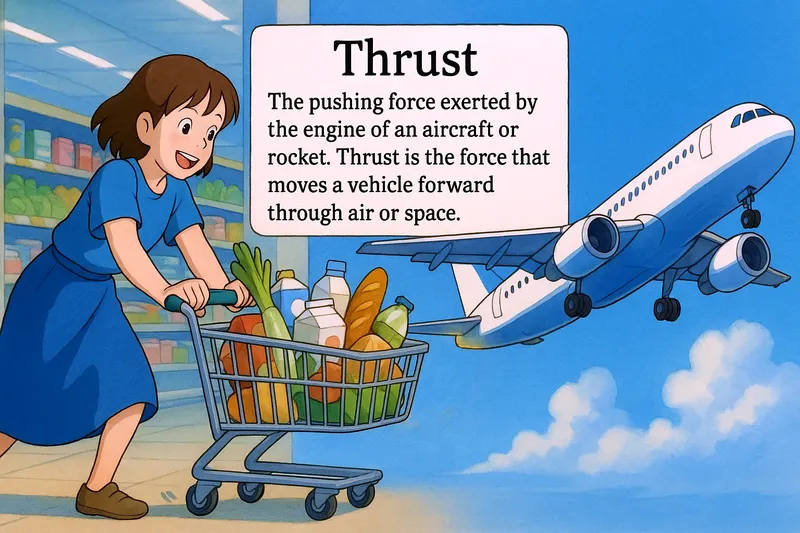 Thrust Meaning Thrust Meaning