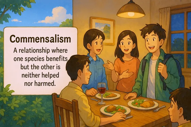 Commensalism Meaning