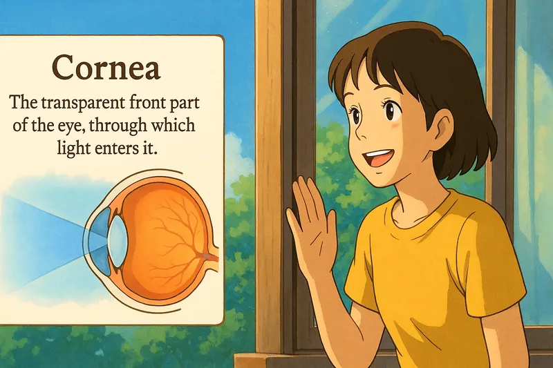Cornea Meaning