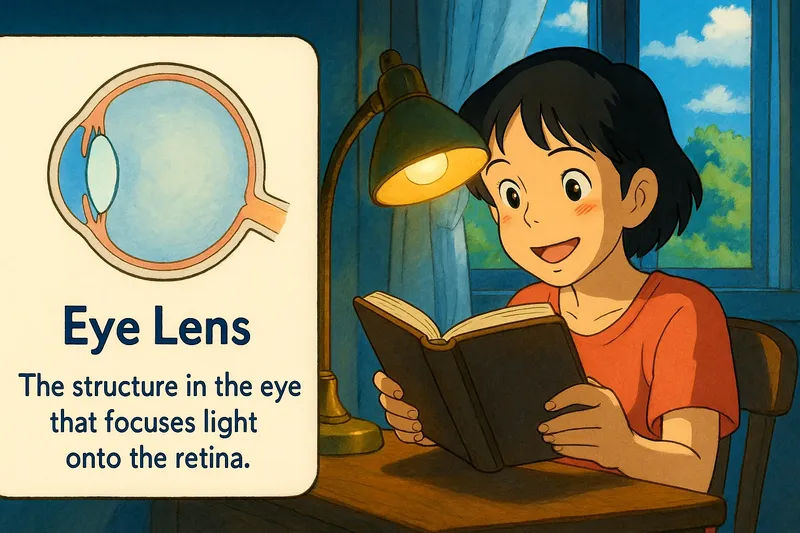 Eye Lens Meaning Eye Lens Meaning
