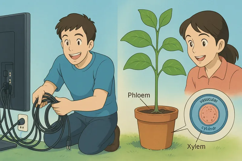 Vascular Cylinder Meaning