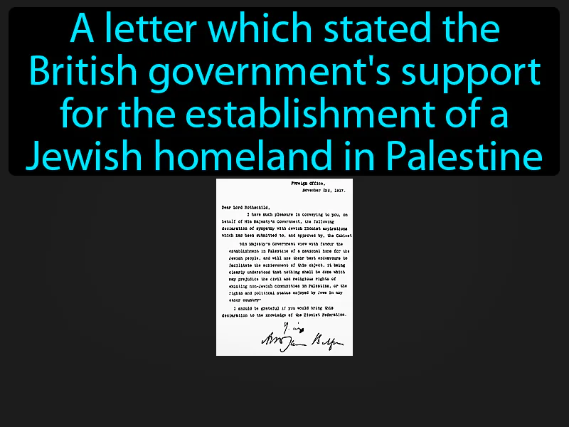Balfour Declaration Definition