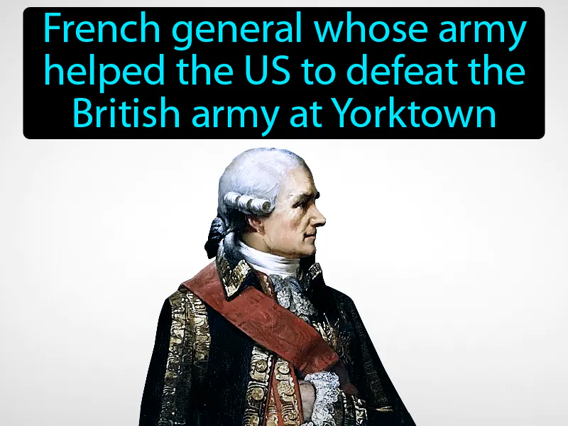 Comte De Rochambeau Definition Comte De Rochambeau Definition