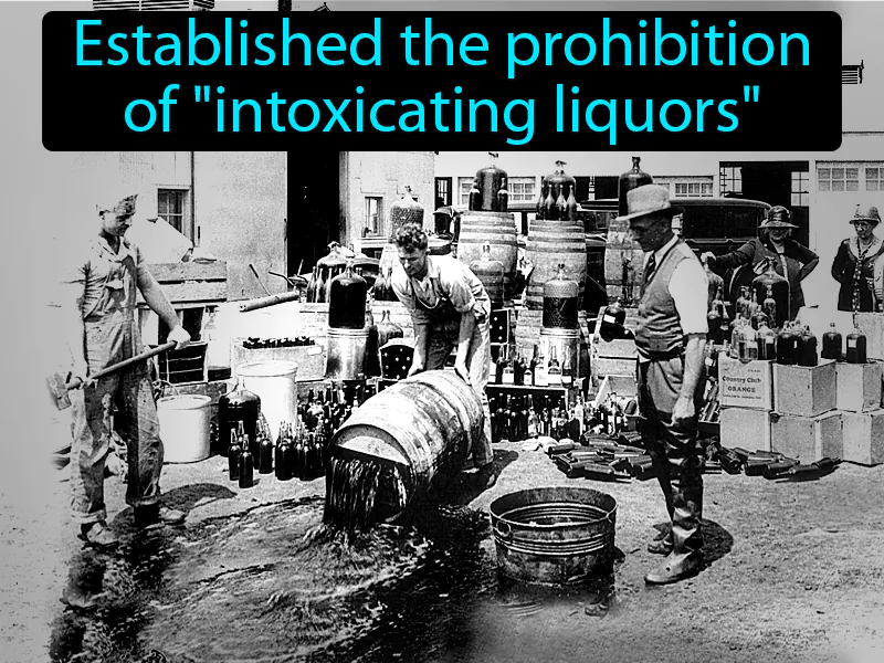 Eighteenth Amendment Definition Eighteenth Amendment Definition
