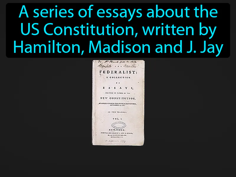 Federalist Papers Definition Federalist Papers Definition