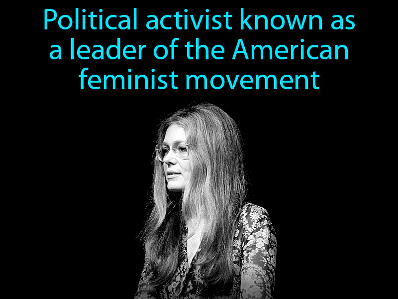 Gloria Steinem Definition