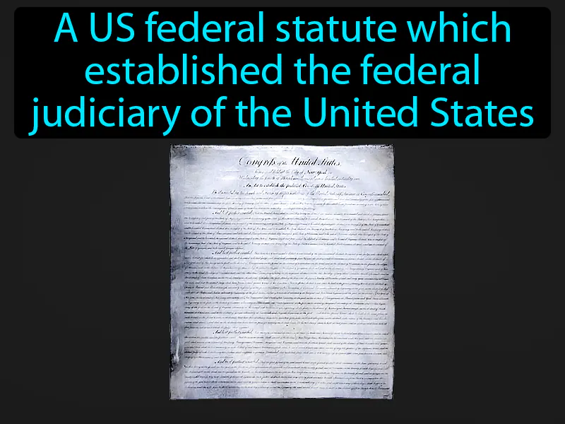 Judiciary Act Of 1789 Definition Judiciary Act Of 1789 Definition