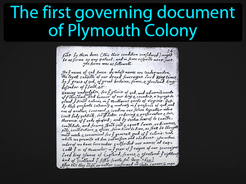 Mayflower Compact Definition Mayflower Compact Definition