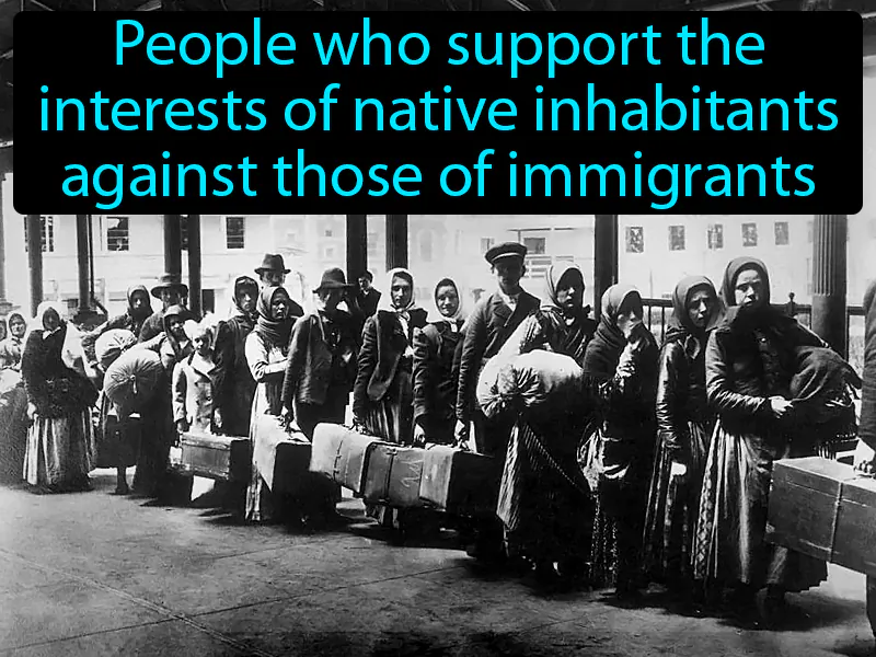 Nativists Definition