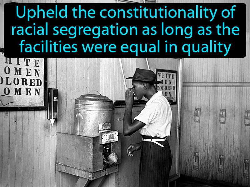 Plessy V Ferguson Definition