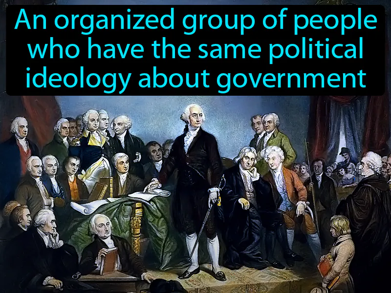 Political Party Definition Political Party Definition