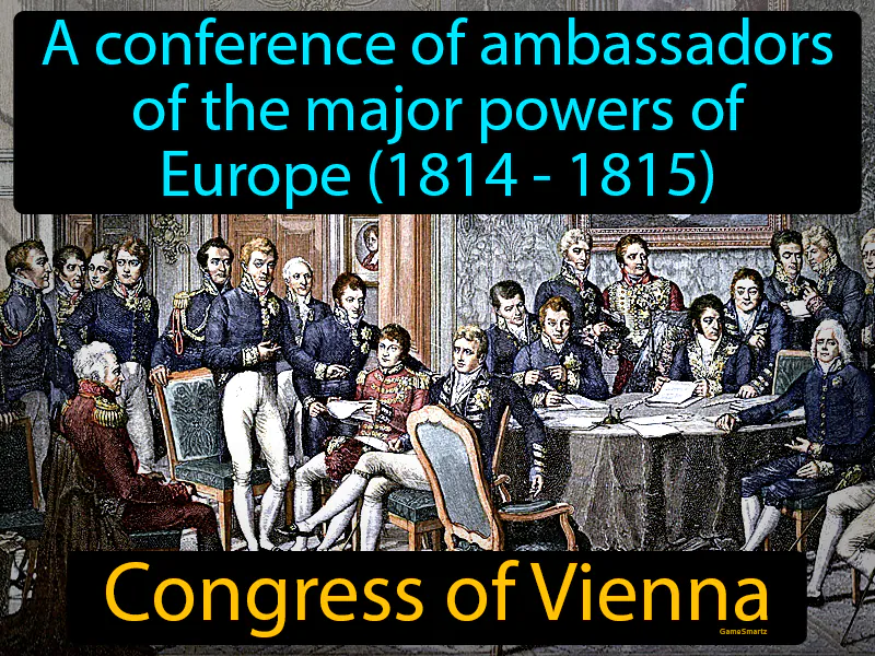 Congress Of Vienna Definition Congress Of Vienna Definition