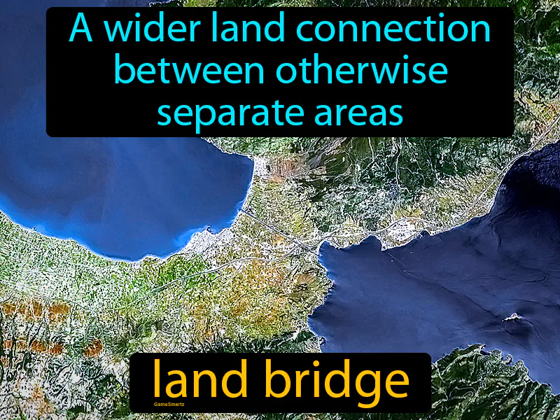 Land Bridge Definition Land Bridge Definition