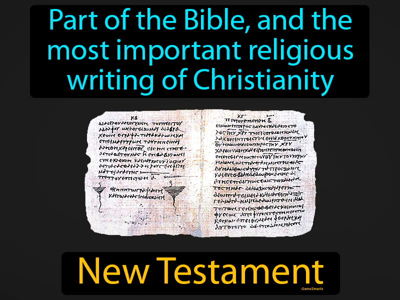 New Testament Definition New Testament Definition