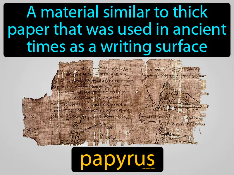 Papyrus Definition Papyrus Definition