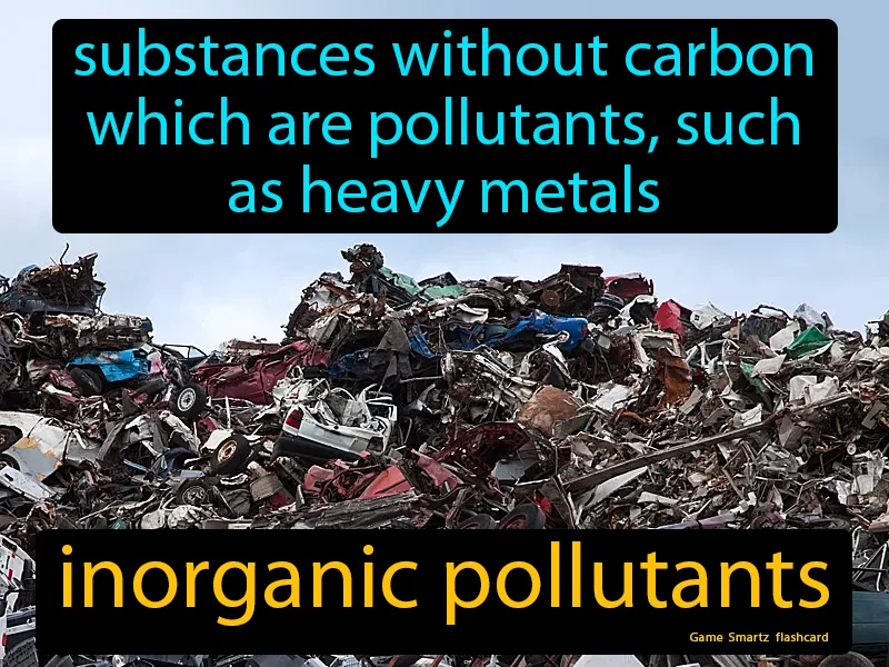 Inorganic Pollutants Definition Inorganic Pollutants Definition