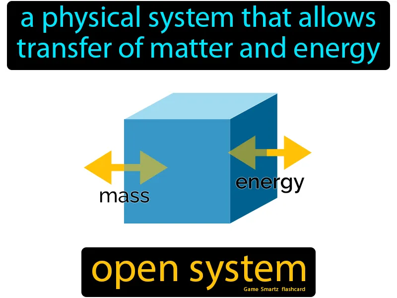 Open System Definition Open System Definition