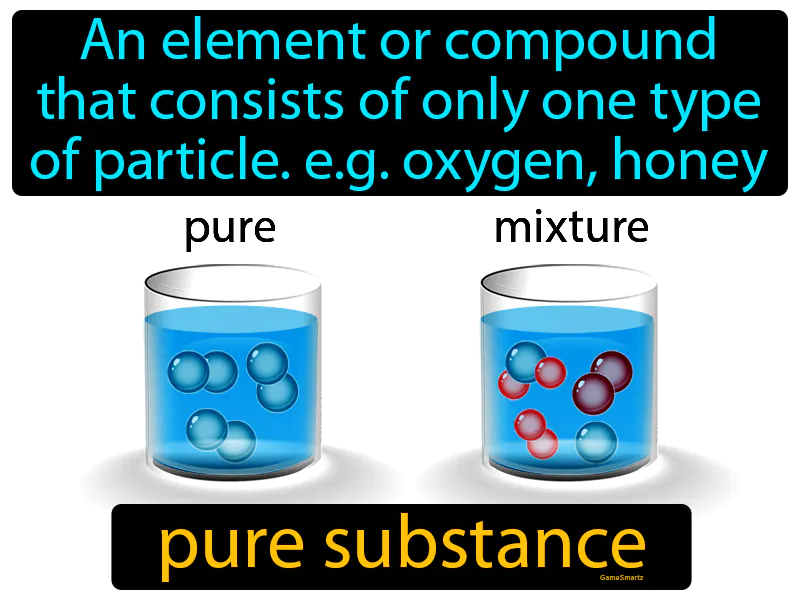 Pure Substance Definition Pure Substance Definition